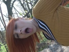 Ass, Bbw, Blowjob, Hd, Money, Public, Redhead, Smoking