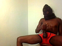 Chilling,Smoking, Jacking My Big black pipe Pt. 3 enormous cumload!