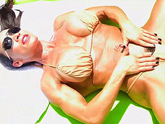 Muscle, female bodybuilder, muscle