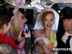 Blonde, Bride, Busty, Girlfriend, Group, Lesbian, Orgy, Redhead