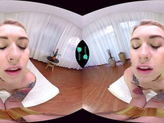 Sultry minx VR aphrodisiac sex scene