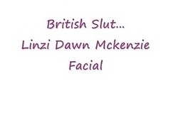 British Linzi Dawn Facial Cumsho...