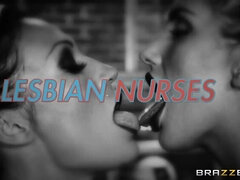 August Ames & Starri Knight: Lesbian Nurses with Big Tits & Fetish Toys / 25.2.2016