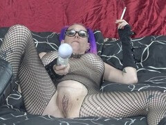 Bondage, Creampie, Cumshot, Masturbation, Milf, Mom, Smoking, Tattoo