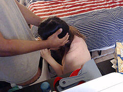 Amateur, Grosse bite, Brunette brune, Couple, Éjaculation interne, Adolescente