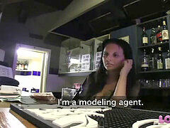 Barmaid Unwanted internal ejaculation