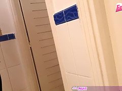 Cul, Tir de sperme, Allemand, Hd, Pov, Public, Chatte, Tatouage