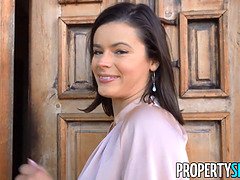 Dharma jones & cupids eden have a wild real estate agent sex tape with a petite babe