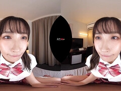 Nipponese naughty bimdo VR porn