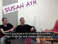 Susan Ayn: A MILF Casting Agent Gets Double-Teamed