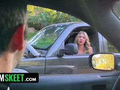 Anya Olsen gets down & dirty with a filthy stranger on a road trip