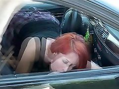 Caught to have an intercourse in the car