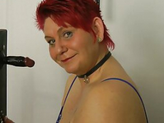 Amateur, Belle grosse femme bgf, Sucer une bite, Gode, Humiliation, Mature, Mère que j'aimerais baiser, Rousse roux