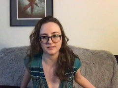 Amateur, Blonde, Fingering, Gaping, Glasses, Masturbation, Teen, Webcam