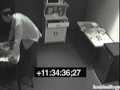 Secret pissing whore screws over her colleague