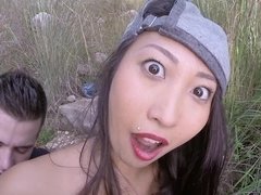 Anal, Asian, Big ass, Blowjob, Brunette, Facial, Handjob, Hardcore