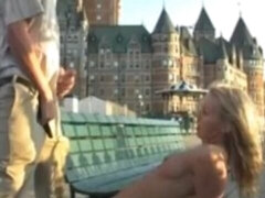 Blowjob, Cumshot, Facial, Fingering, Masturbation, Outdoor, Public, Tits