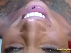 Bukkake, Facial, Gagging, German, Group, Orgy, Redhead, Tattoo