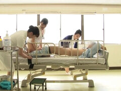 japanese Hospital Nurse Big Hip Care