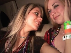 Lollipop Teen Lesbian Sex In Spring Break Limo