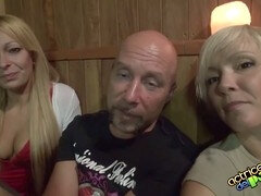 Blond, trio, adptube