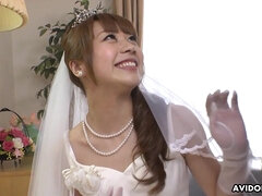 Nipponese lewd bride stimulant xxx scene