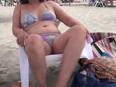 Amateur, Beach, Bikini, Cuckold, Hairy, Homemade, Mature, Milf