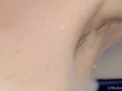 Ass, Brunette, Hairy, Masturbation, Shower