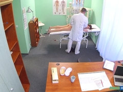 Amateur, Ass, Doctor, Office, Pov, Pussy, Uniform, Voyeur