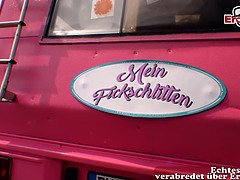 Auto, Schwanz, Deutsch, Handjob, Hd, Masturbation, Milf, Ablutschen