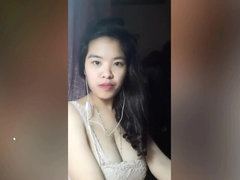 Asiatique, Brunette brune, Femelle, Souple, Coréenne, Chatte, Solo, Nénés