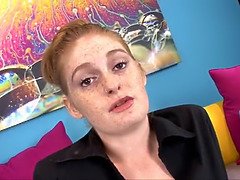 Reagan Loves It Rough: Busty Ginger Faye gets her pussy licked and licked again